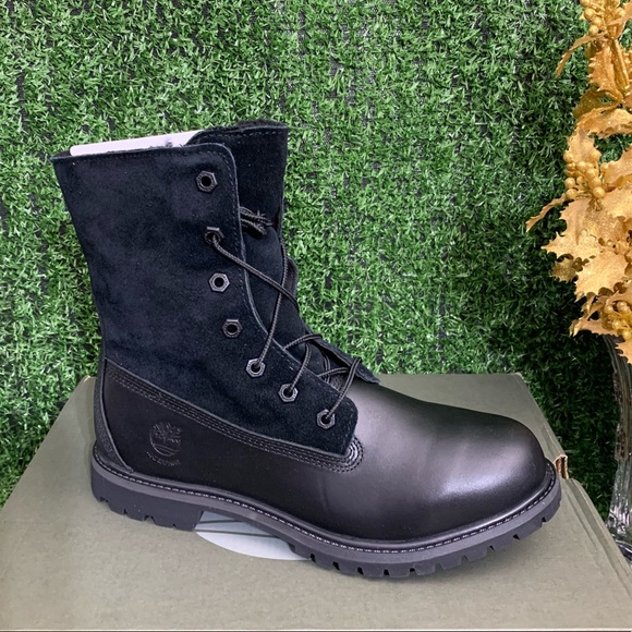 TIMBERLAND WOMEN'S TIMBERLAND AUTHENTICS WP FOLD-DOWN BOOT - Picture 9 of 11